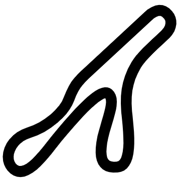 black outline of spitfire circuit